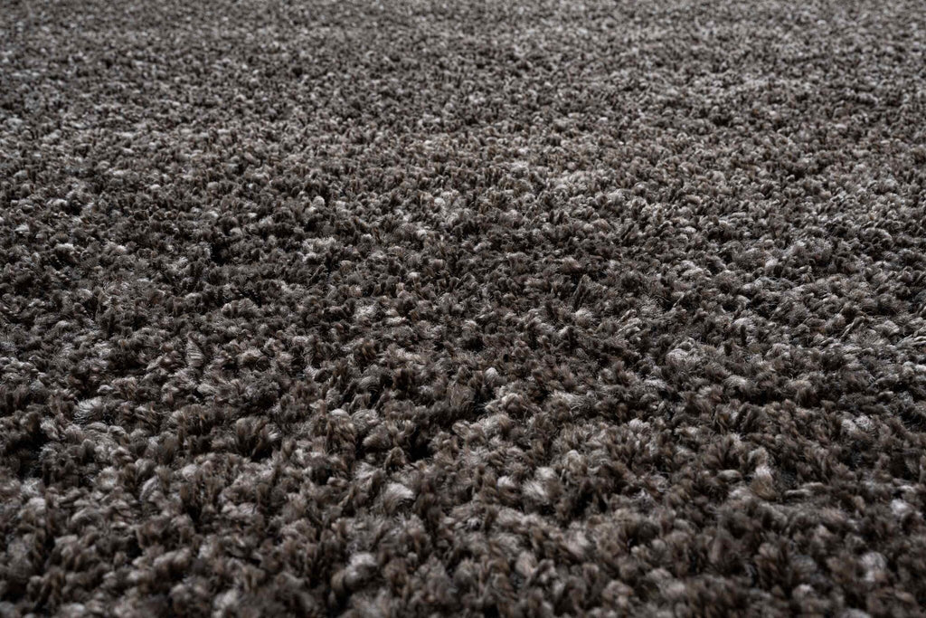 Twilight Shaggy Plain Brown Rug