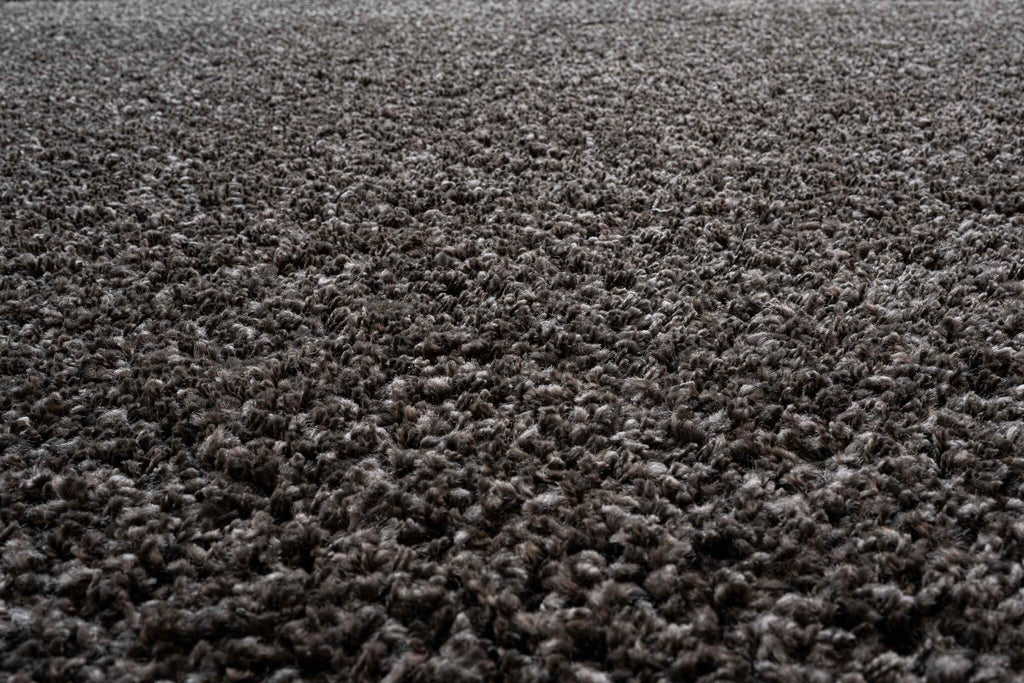 Twilight Shaggy Plain Brown Rug
