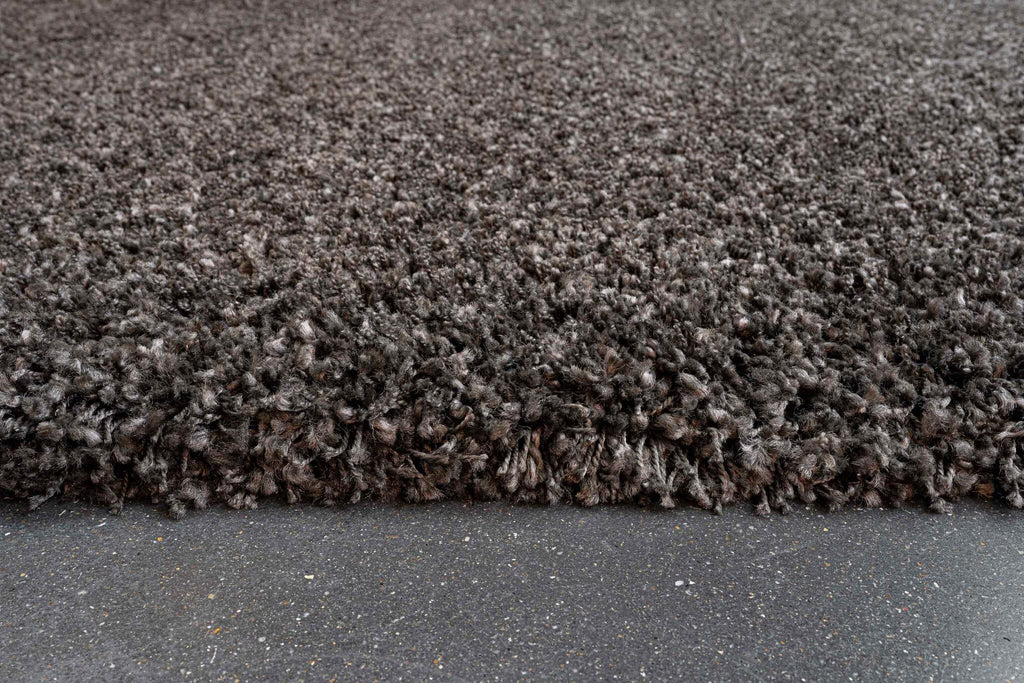 Twilight Shaggy Plain Brown Rug