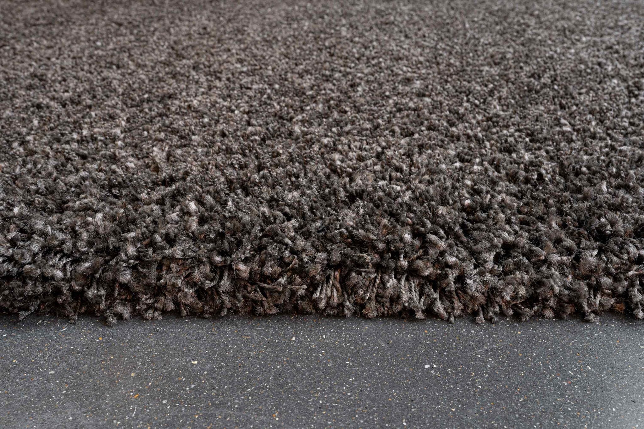 Twilight Shaggy Plain Brown Rug