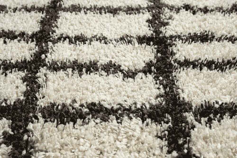 Twilight Berber Grid Green Rug