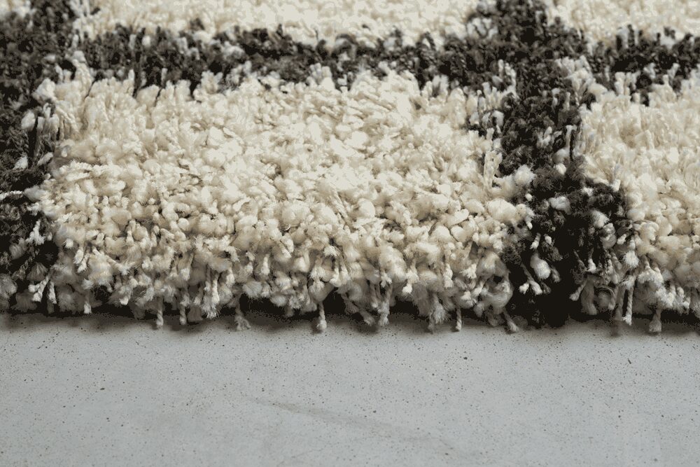 Twilight Berber Grid Green Rug