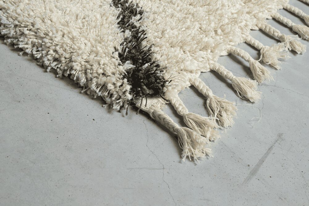 Twilight Berber Diamond Green Rug