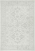 Geo Faded Traditional Ivory Rug