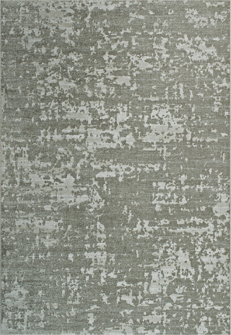 Geo Worn Abstract Dk Beige Rug