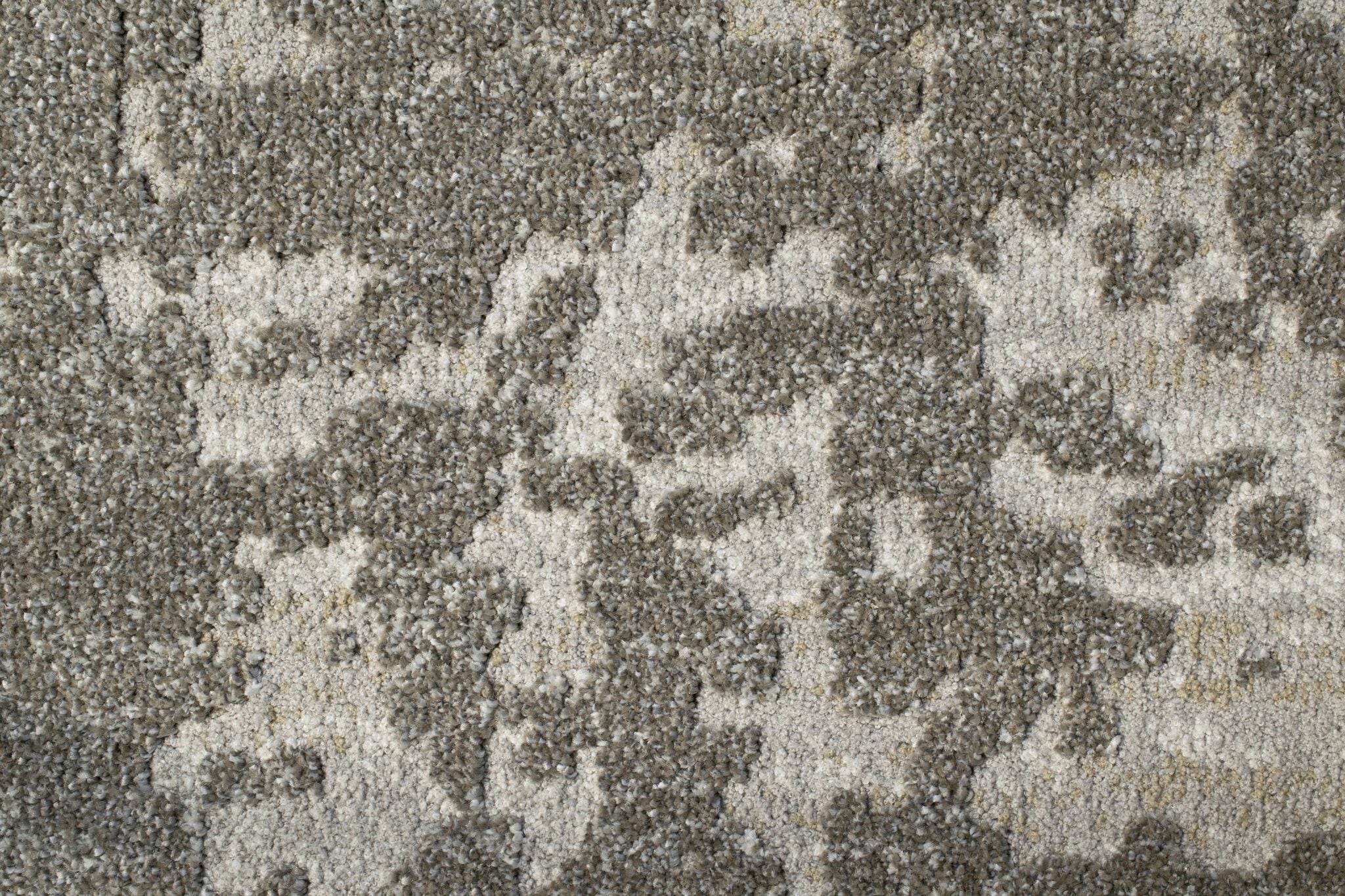 Geo Worn Abstract Dk Beige Rug