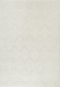 Geo Diamond Maze Ivory Rug