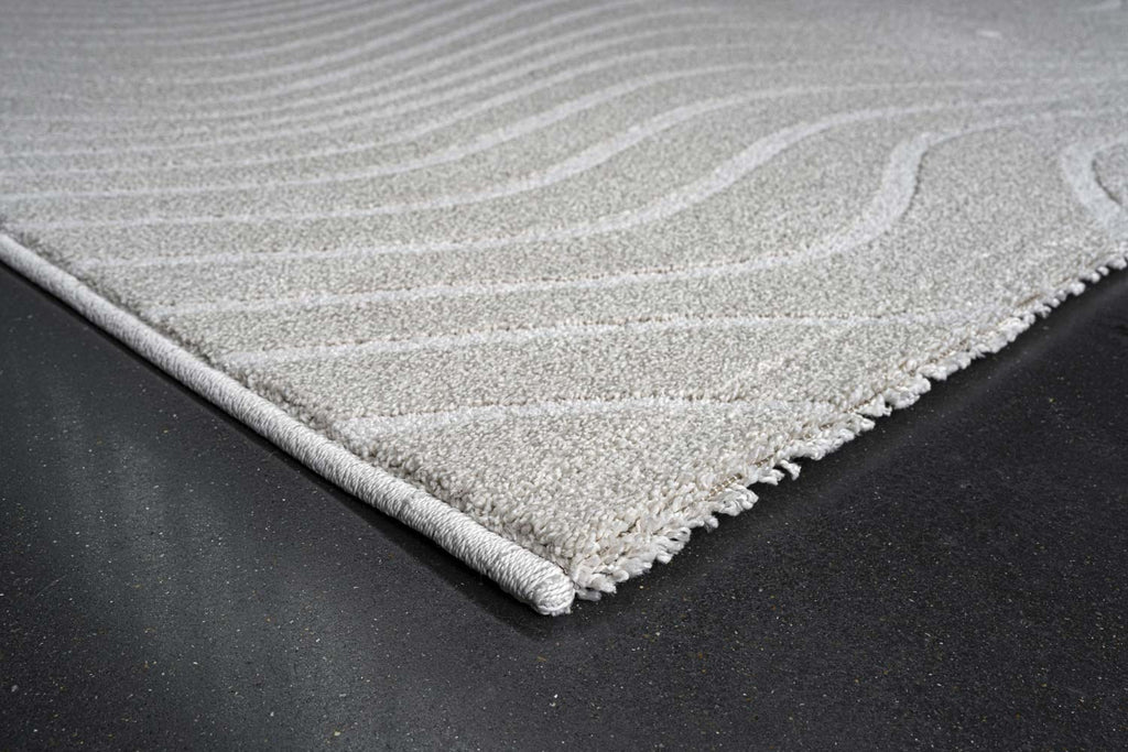 Geo Wave Ivory Rug