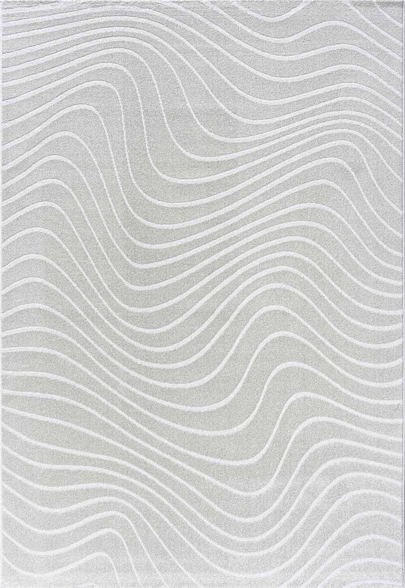 Geo Wave Ivory Rug