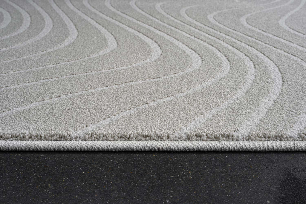 Geo Wave Ivory Rug