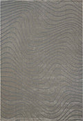 Geo Wave Brown Rug