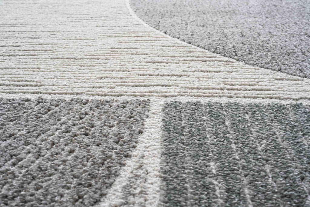 Milano Bauhaus Geo Green Rug