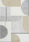 Milano Bauhaus Geo Gold Rug