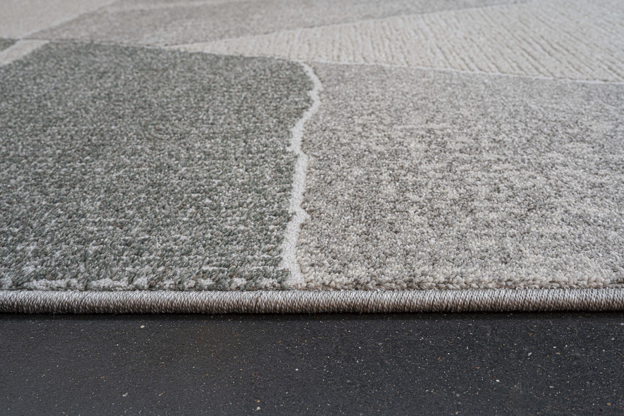 Milano Stone Abstract Green Rug