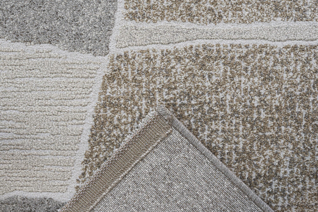 Milano Stone Abstract Gold Rug