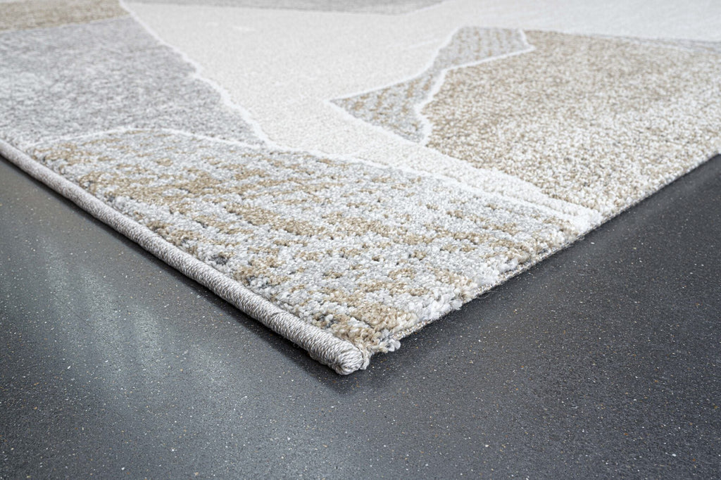 Milano Stone Abstract Gold Rug