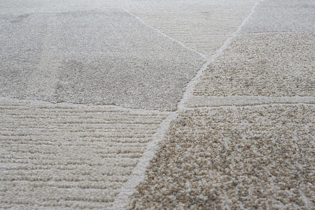 Milano Stone Abstract Gold Rug