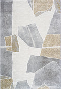 Milano Stone Abstract Gold Rug