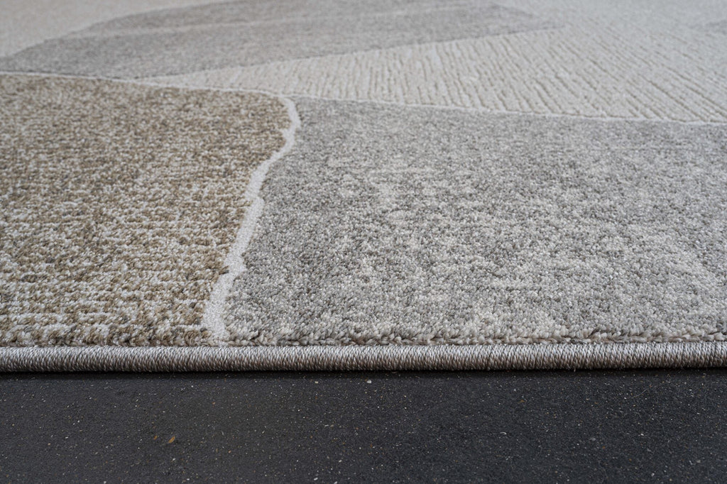 Milano Stone Abstract Gold Rug