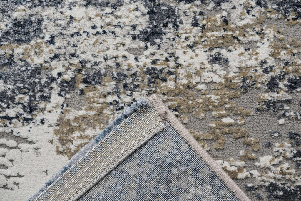 Canyon Eroded Plain Blue Rug