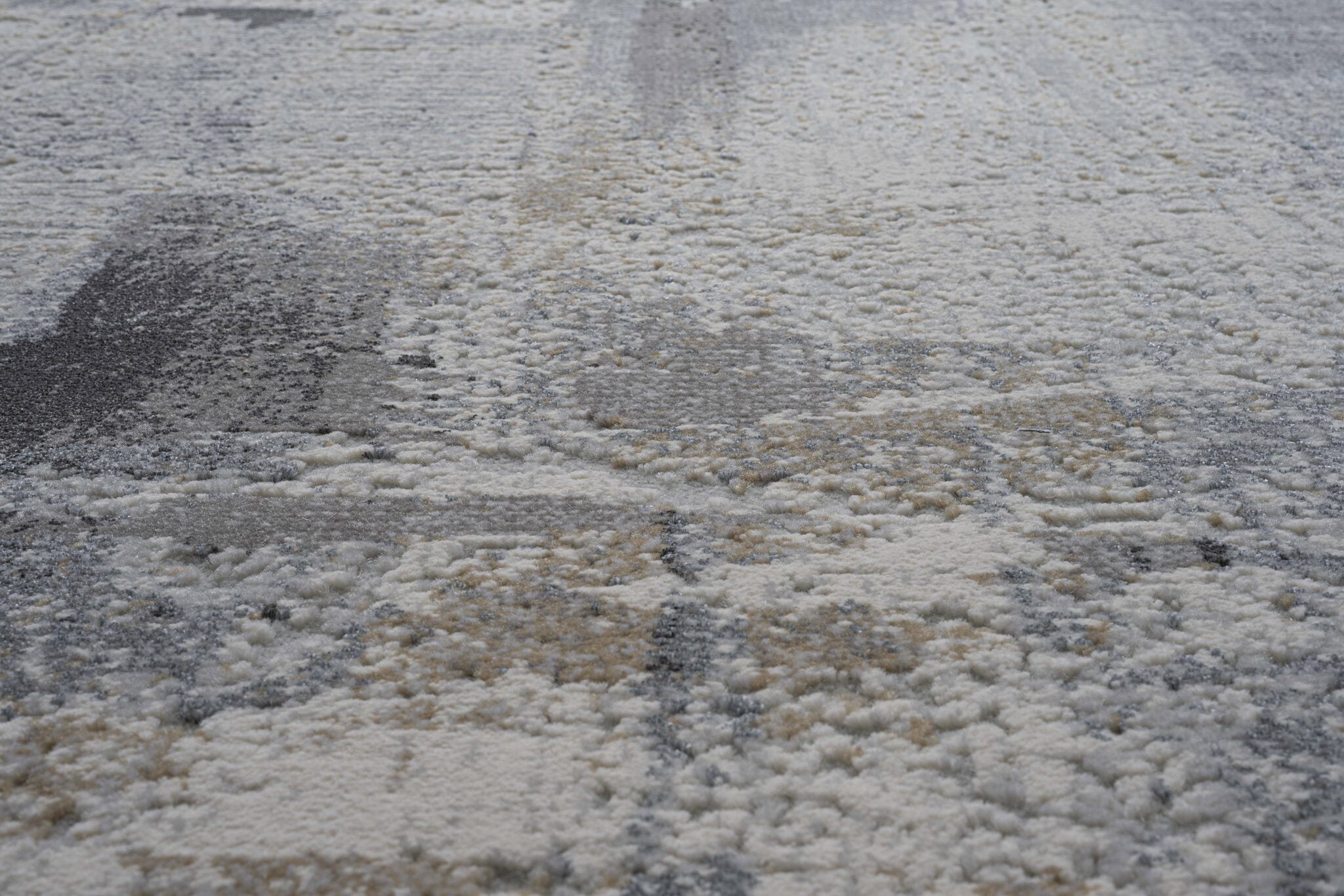Canyon Brushed Patch Lt.Grey Rug
