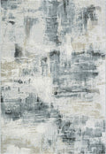 Canyon Brushed Patch Lt.Grey Rug