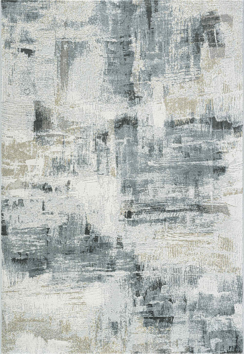 Canyon Brushed Patch Lt.Grey Rug