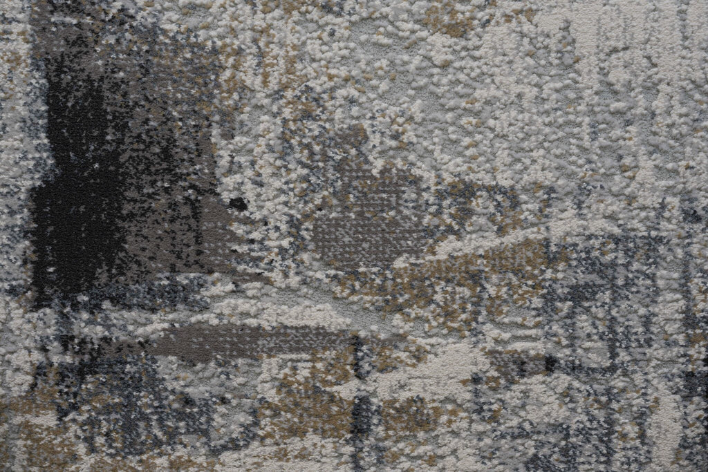 Canyon Brushed Patch Lt.Grey Rug