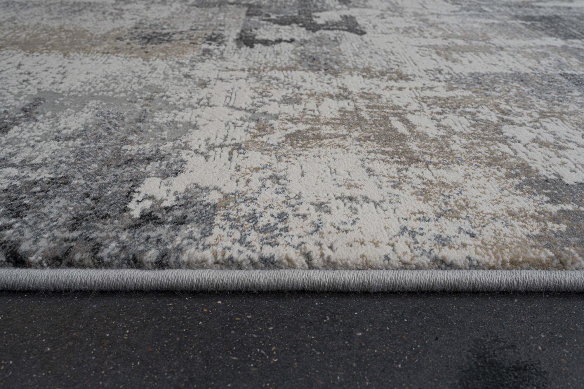 Canyon Patchwork Vintage Grey Rug