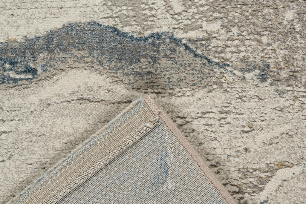 Canyon Lava Flow Blue Rug