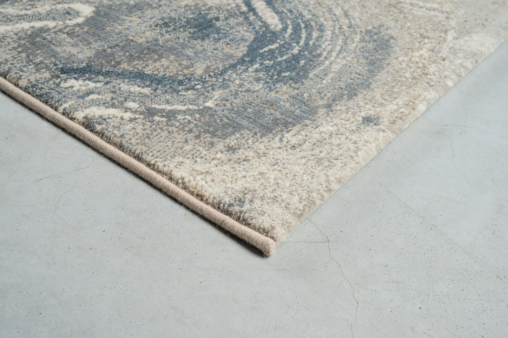 Canyon Lava Flow Blue Rug