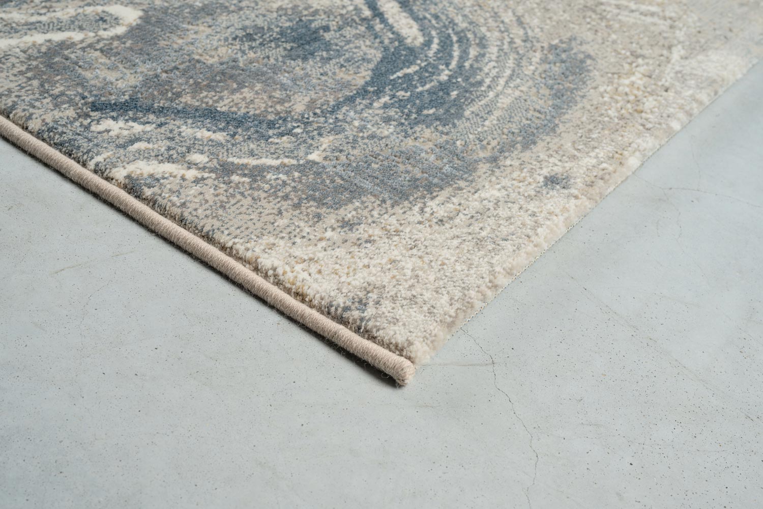 Canyon Lava Flow Blue Rug
