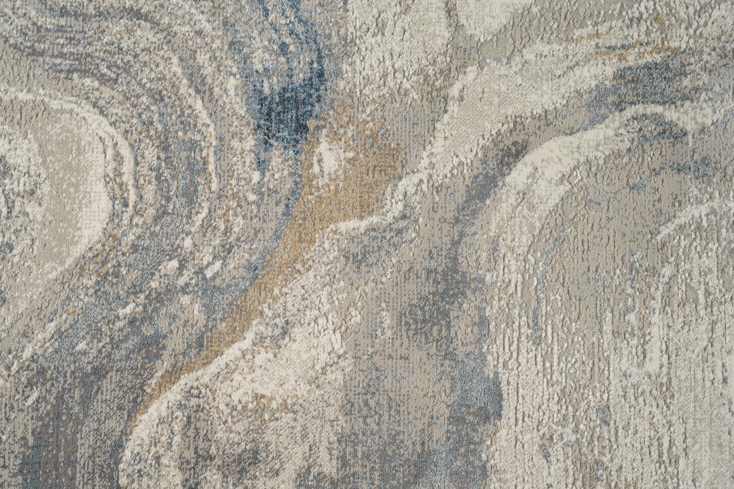 Canyon Lava Flow Blue Rug