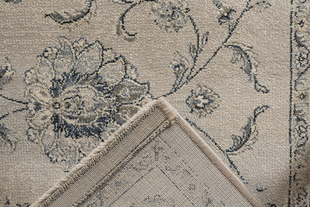 Da Vinci Kashan Floral Ivory Rug