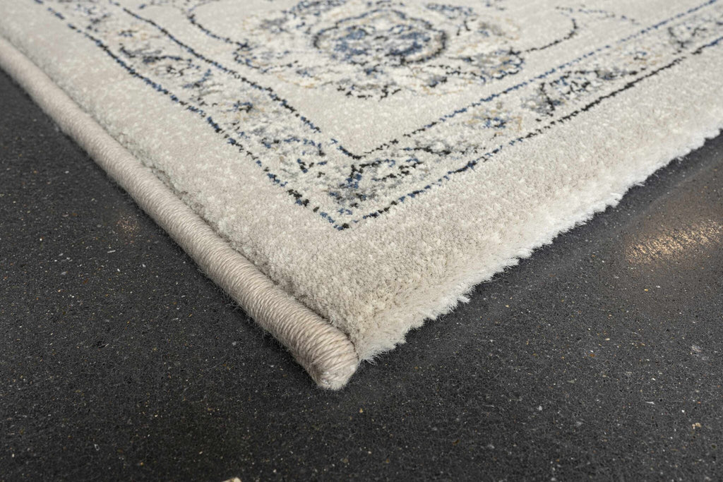 Da Vinci Kashan Floral Ivory Rug