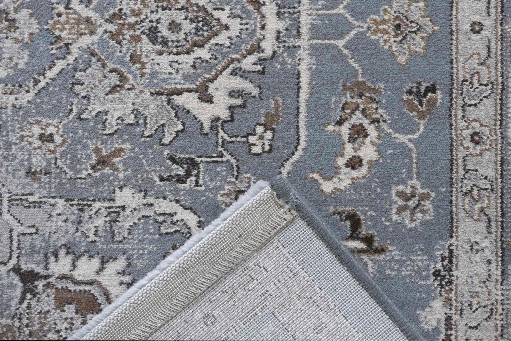 Da Vinci Heriz Medallion Blue Rug