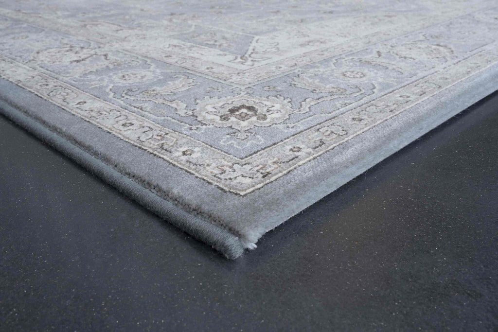 Da Vinci Heriz Medallion Blue Rug