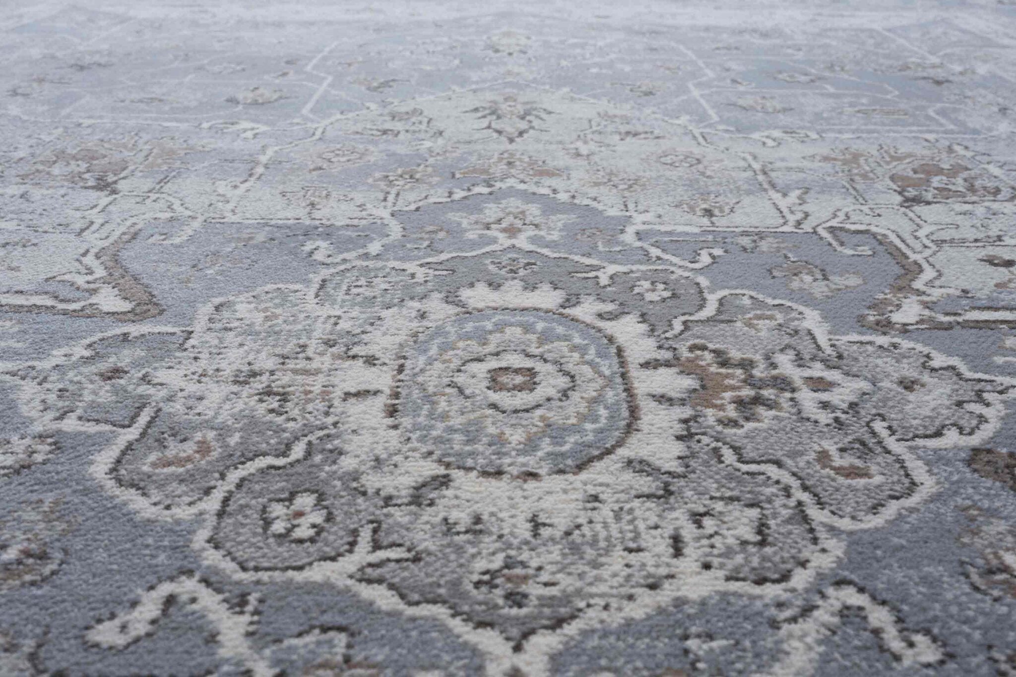 Da Vinci Heriz Medallion Blue Rug