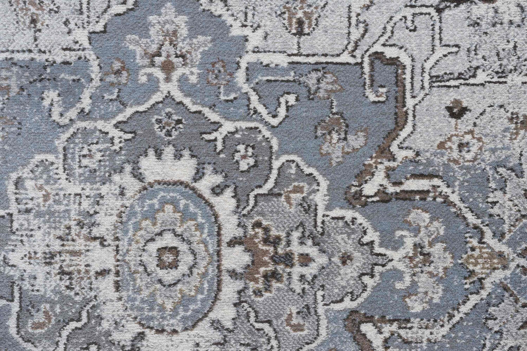 Da Vinci Heriz Medallion Blue Rug