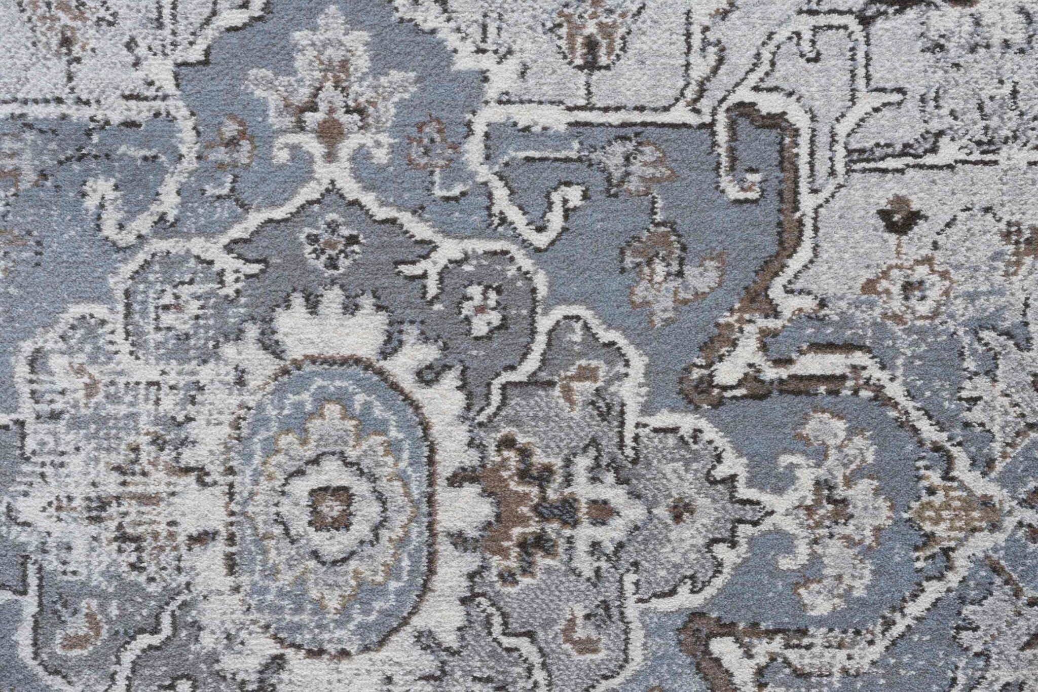 Da Vinci Heriz Medallion Blue Rug