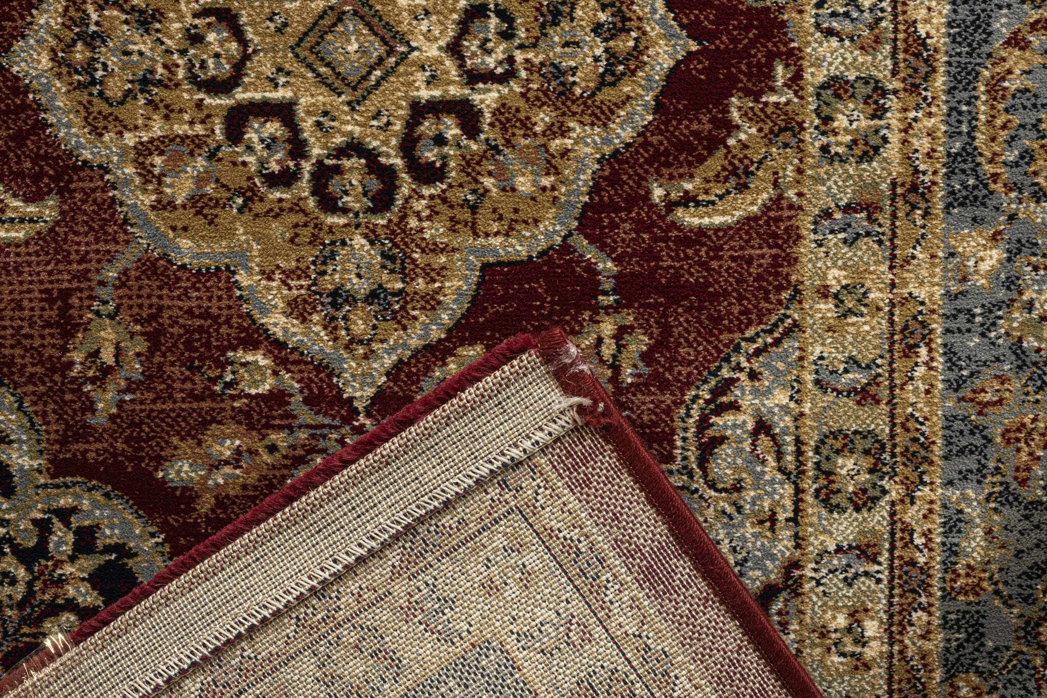 Da Vinci Bakhtiari Panel Red Rug