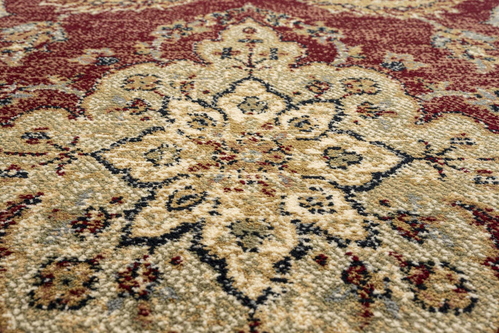 Da Vinci Bakhtiari Panel Red Rug