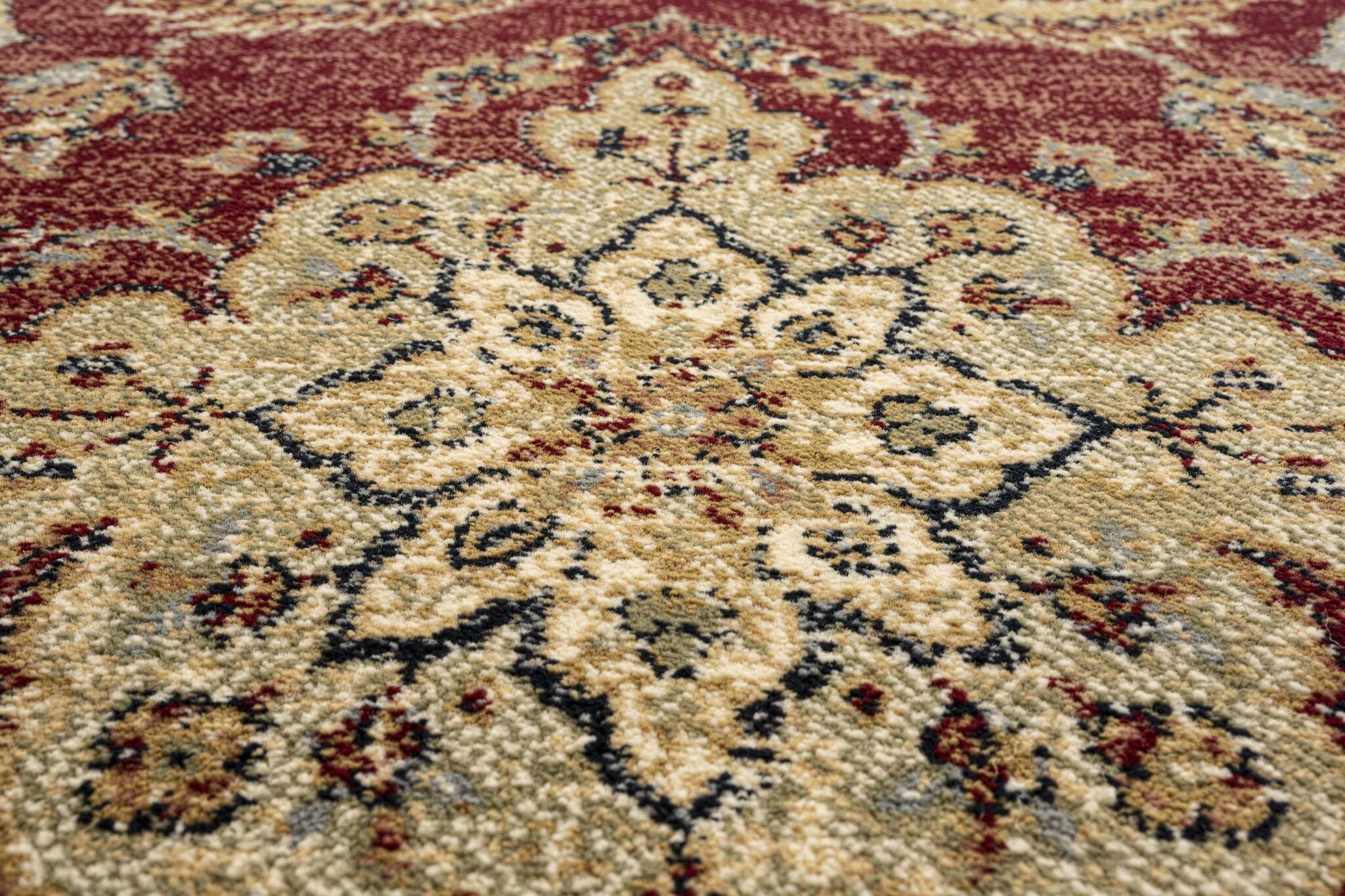 Da Vinci Bakhtiari Panel Red Rug
