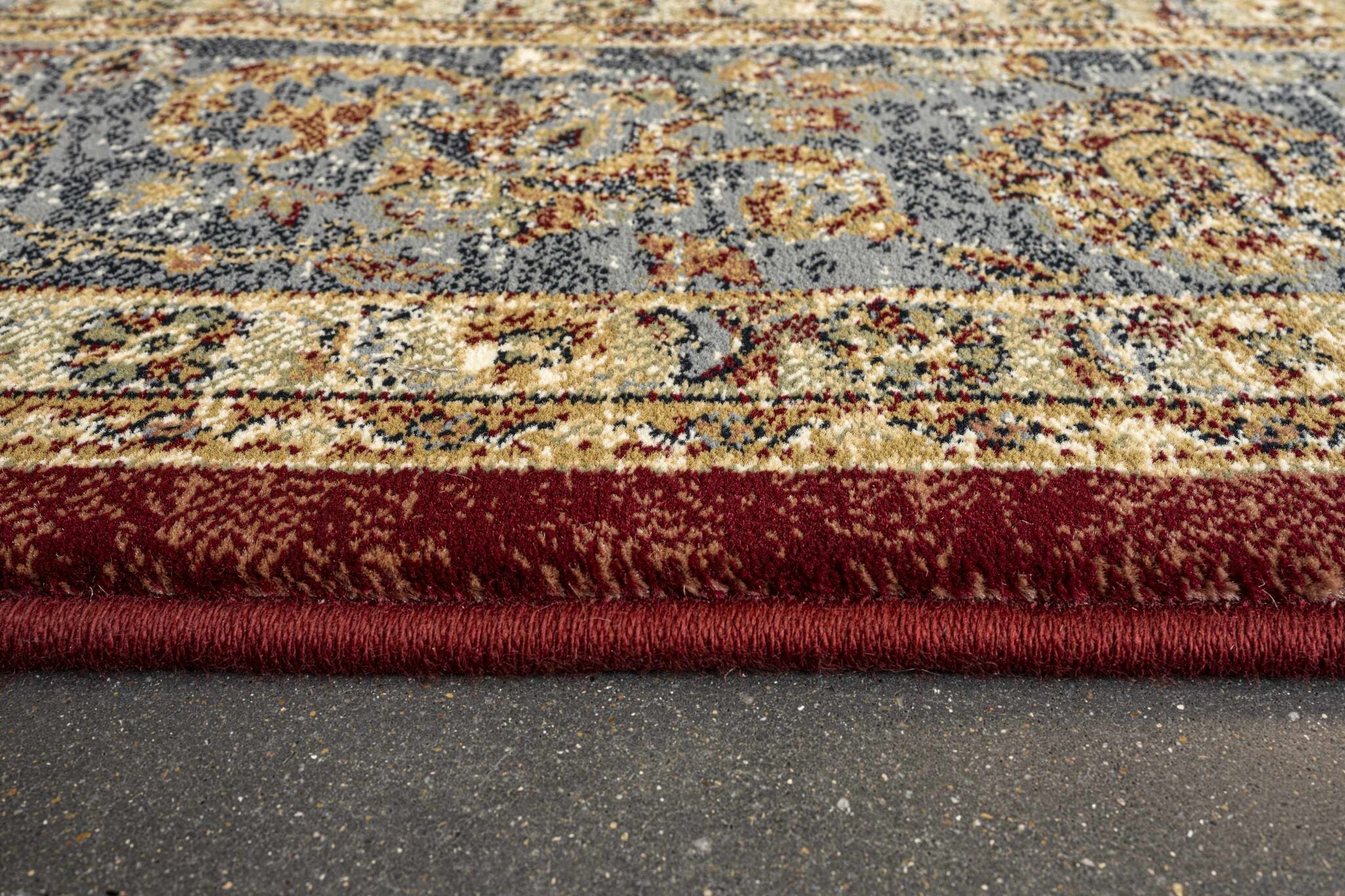 Da Vinci Bakhtiari Panel Red Rug