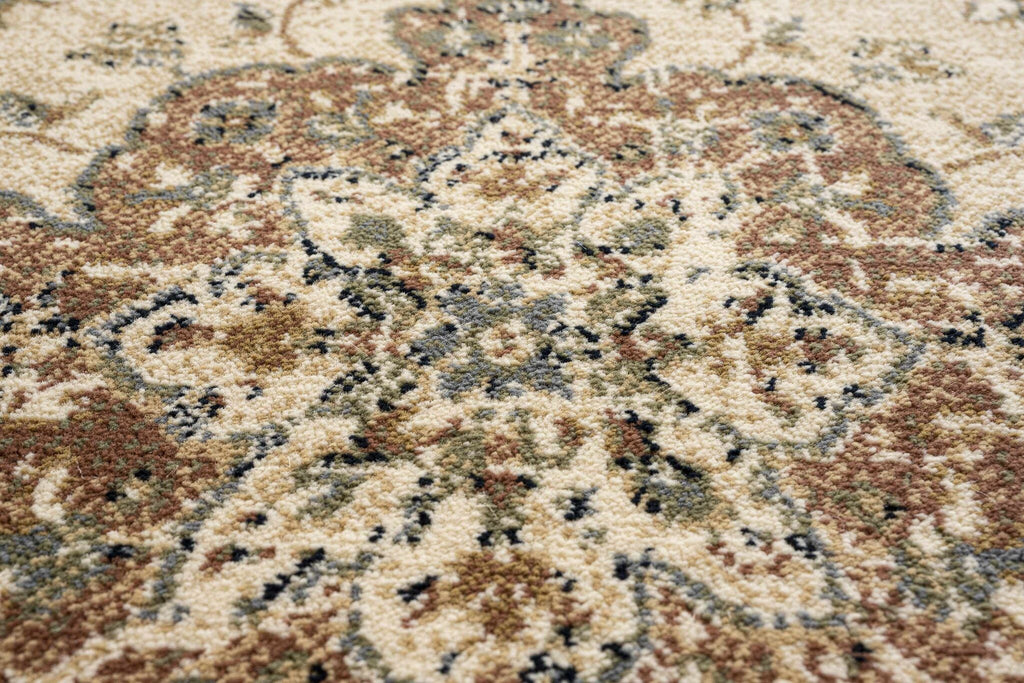 Da Vinci Bakhtiari Panel Cream Rug