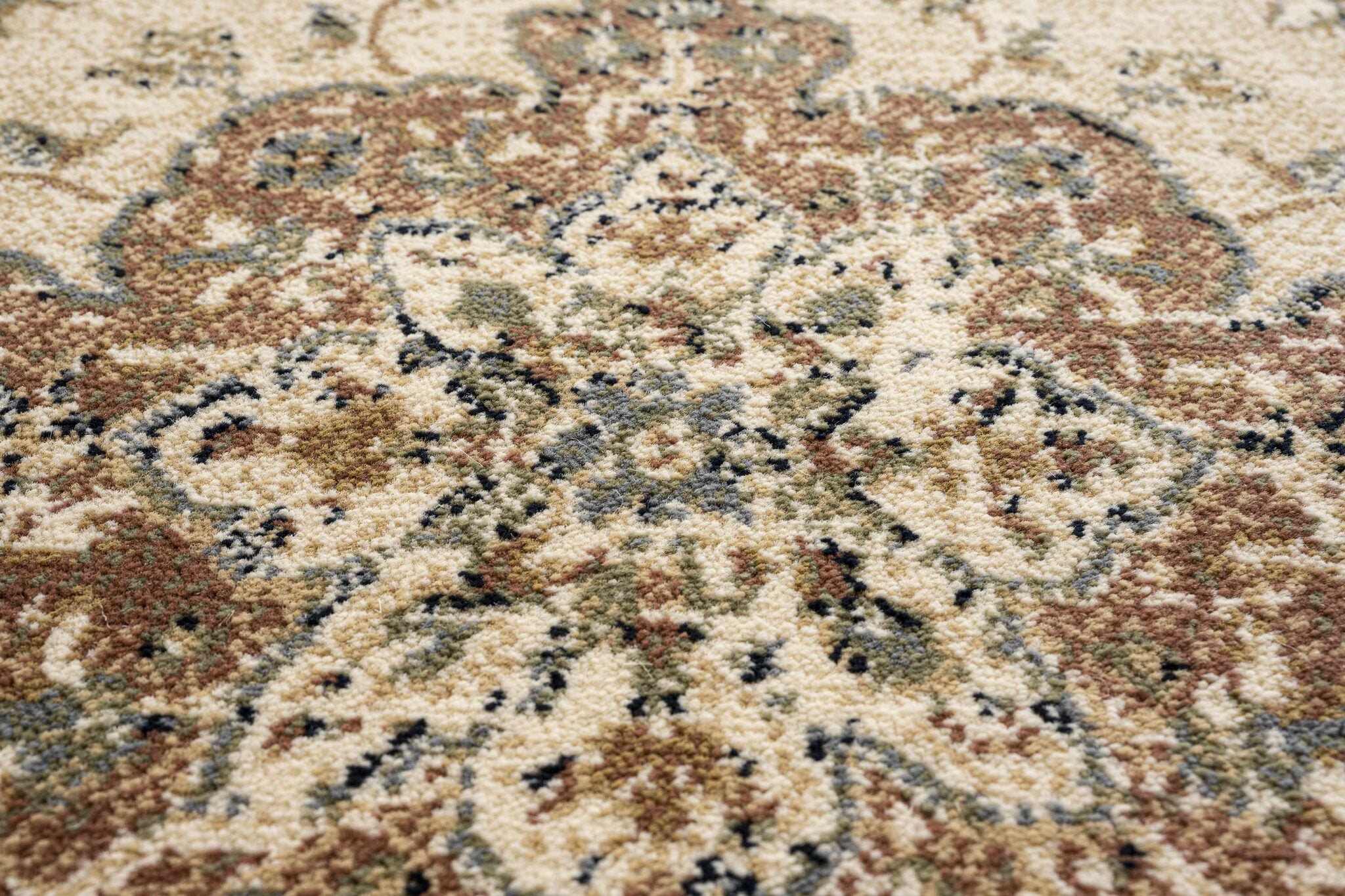 Da Vinci Bakhtiari Panel Cream Rug
