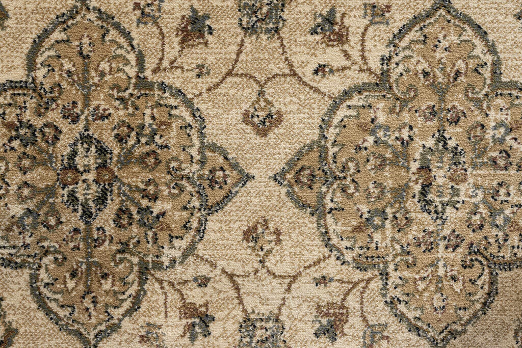Da Vinci Bakhtiari Panel Cream Rug