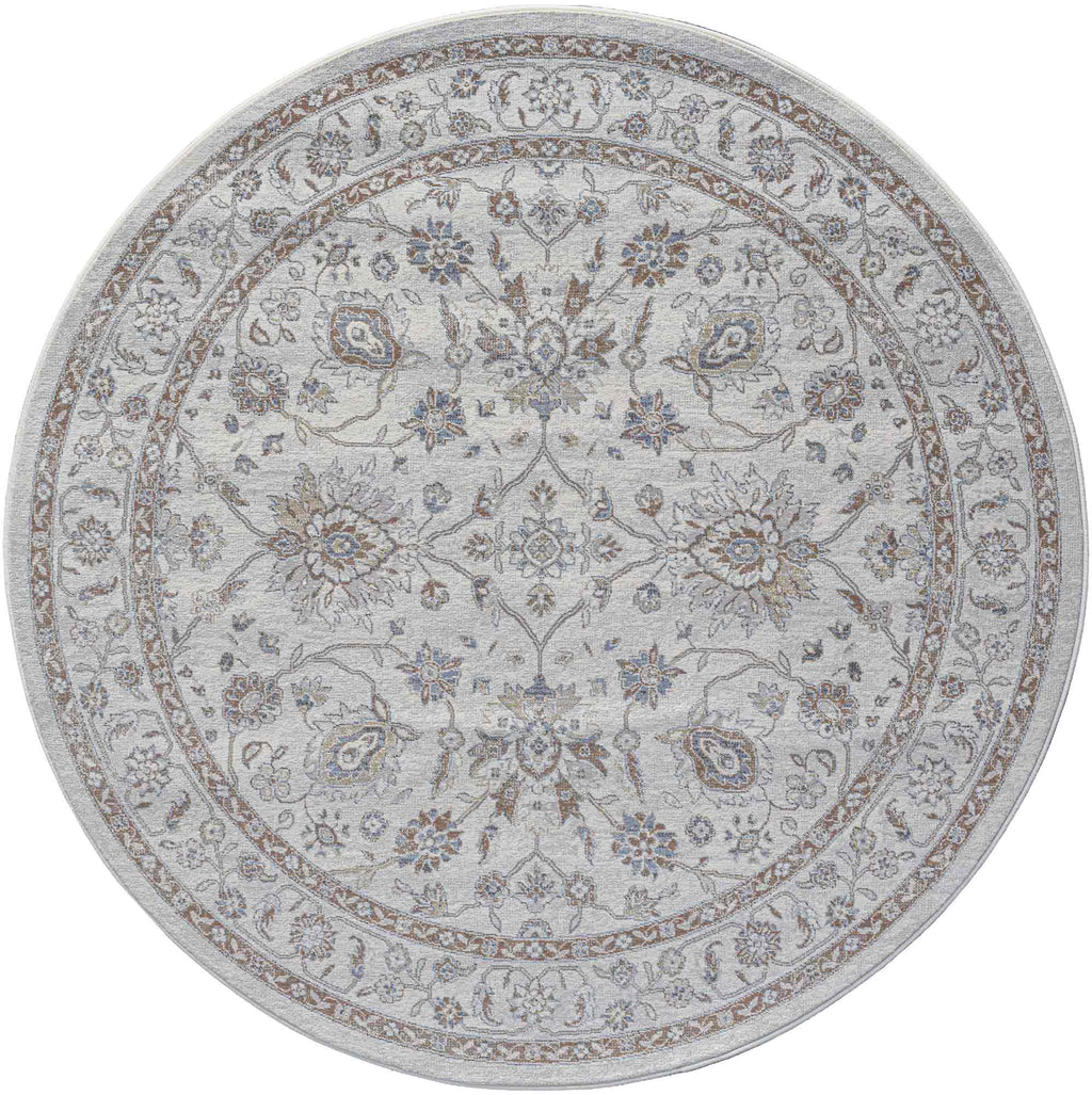 Da Vinci Isfahan Floral Cream Rug