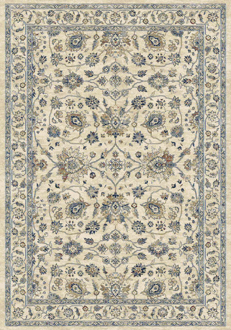 Da Vinci Isfahan Floral Blue Rug
