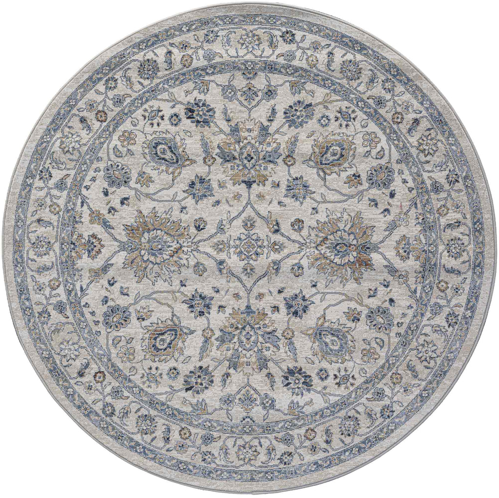 Da Vinci Isfahan Floral Blue Rug